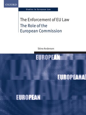 cover image of The Enforcement of EU Law